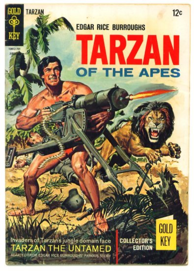 TARZAN #163 Gold Key Comics 1967 LEOPARD GIRL