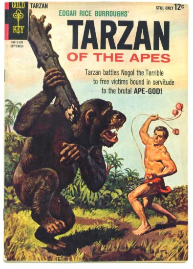 TARZAN #145 Gold Key Comics 1964
