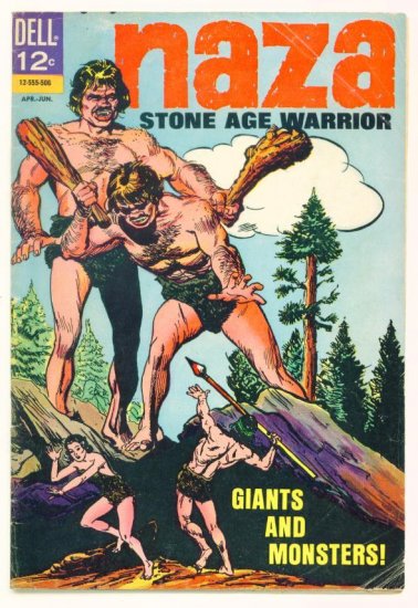 NAZA Stone Age Warrior #6 Dell Comics 1965