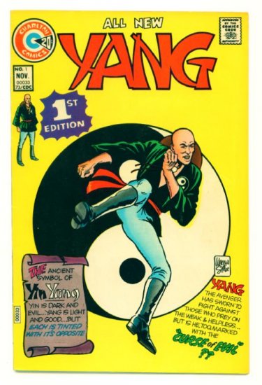 * YANG #1 Charlton Comics 1973 Fine