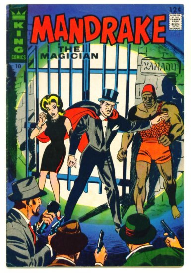 MANDRAKE the MAGICIAN #10 King Comics 1967 Last Issue
