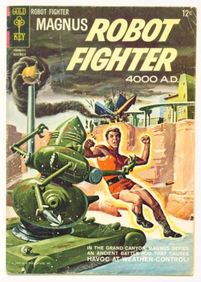 MAGNUS Robot Fighter #8 Gold Key Comics 1964 Russ Manning