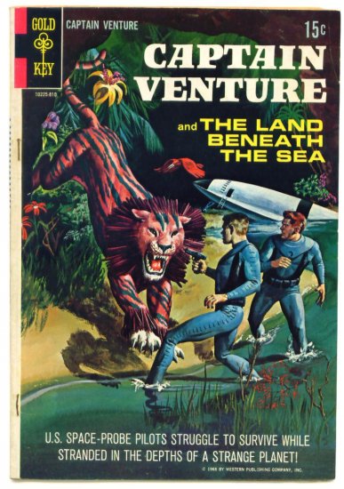 CAPTAIN VENTURE #1 Gold Key Comics 1968
