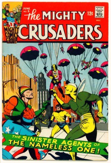 The MIGHTY CRUSADERS #5 Radio Mighty Comics Group 1966