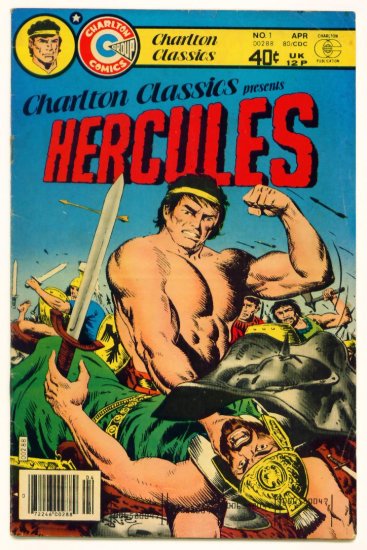 HERCULES Charlton Classics #1 Charlton Comics 1980