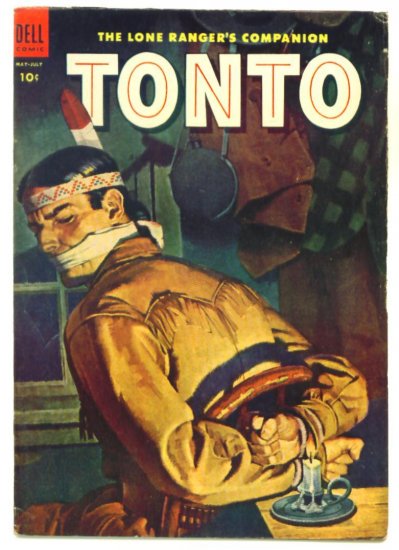 TONTO The Lone Ranger's Companion #15 Dell Comics 1954