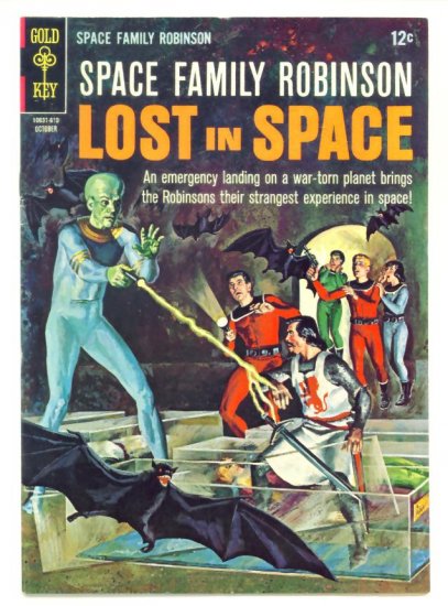 SPACE FAMILY ROBINSON #18 Gold Key Comics 1966 Lost in Space
