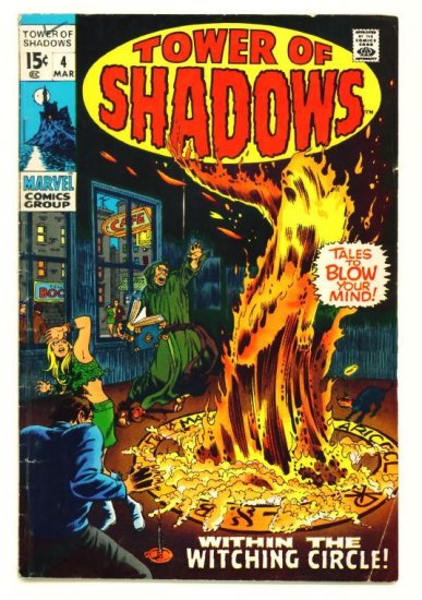 TOWER of SHADOWS #4 Marvel Comics 1970 Horror
