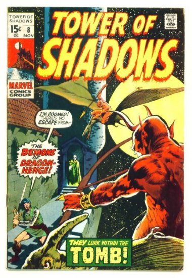 TOWER of SHADOWS #8 Marvel Comics 1970 Wally Wood