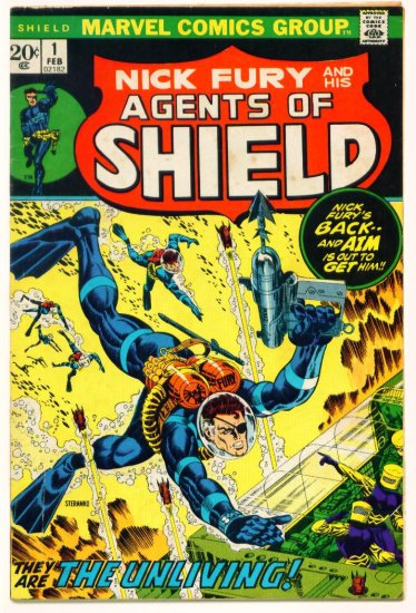 NICK FURY and his AGENTS OF SHIELD #1 Marvel Comics 1973