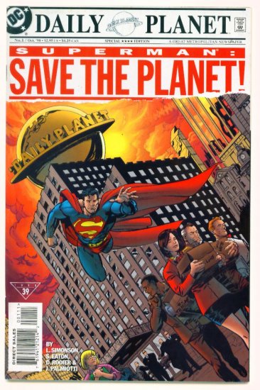 Superman Save the Planet Special #1 DC Comics 1998