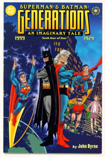 SUPERMAN and BATMAN GENERATIONS #4 DC Comics 1999 Elseworlds