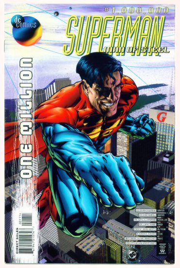 SUPERMAN The MAN of STEEL ONE MILLION DC Comics 1998