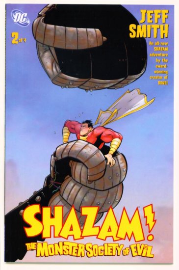 SHAZAM The MONSTER SOCIETY of EVIL #2 DC Comics 2007 Jeff Smith