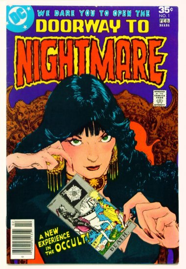 DOORWAY to NIGHTMARE #1 DC Comics 1978 Tarot Cover