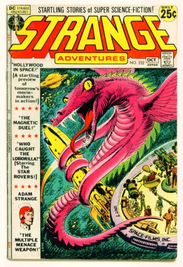 STRANGE ADVENTURES #232 DC Comics 1971 Adam Strange GIANT