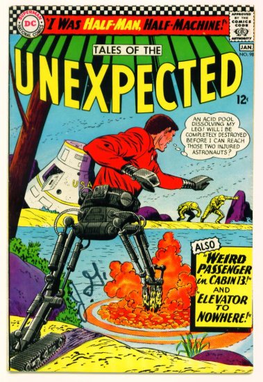 TALES of the UNEXPECTED #98 DC Comics 1966
