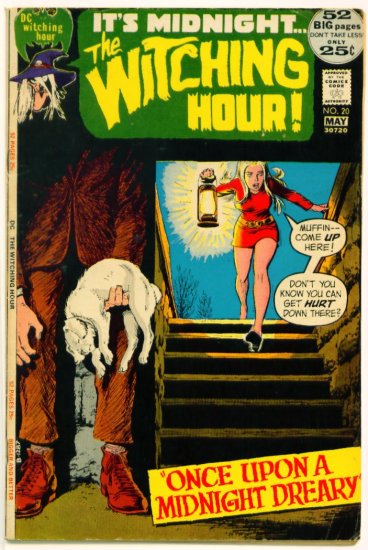 The WITCHING HOUR #20 DC Comics 1972 GIANT