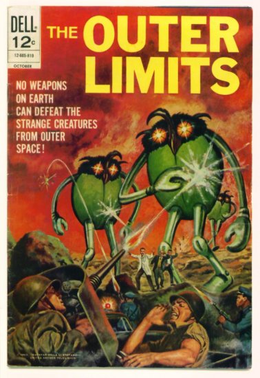 The OUTER LIMITS #17 Dell Comics 1968