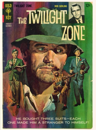 TWILIGHT ZONE #18 Gold Key Comics 1966 Rod Serling