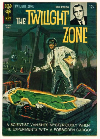 TWILIGHT ZONE #20 Gold Key Comics 1967 Rod Serling