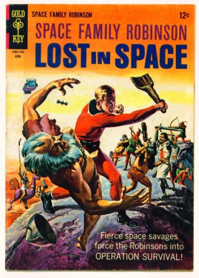 SPACE FAMILY ROBINSON #21 Gold Key Comics 1967 Lost in Space