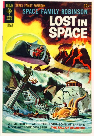 SPACE FAMILY ROBINSON #25 Gold Key Comics 1967 Lost In Space