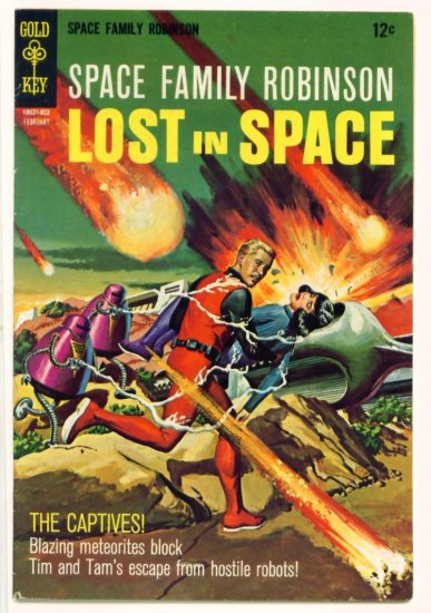 SPACE FAMILY ROBINSON #26 Gold Key Comics 1968 Lost In Space