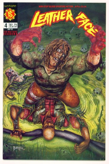 LEATHERFACE #4 Comico Comics 1991 Texas Chainsaw Massacre