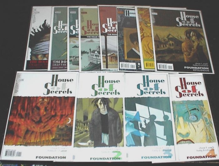 HOUSE of SECRETS #1 - #12 lot of 12 DC VERTIGO Comics
