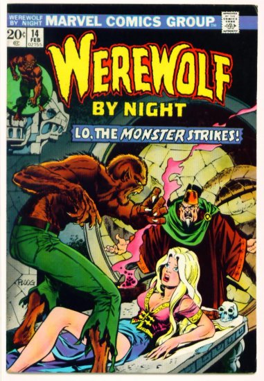 WEREWOLF By Night #14 Marvel Comics 1974