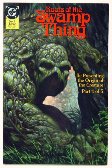 ROOTS of the SWAMP THING #1 DC Comics 1986 Berni Wrightson