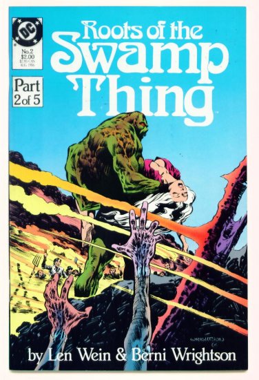 ROOTS of the SWAMP THING #2 DC Comics 1986 Berni Wrightson