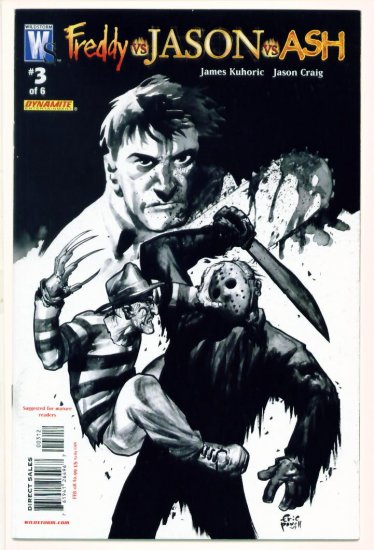 FREDDY VS JASON VS ASH #3 Wildstorm Comics 2007