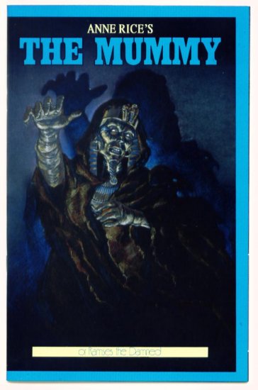 Anne Rice THE MUMMY #2 Millenium Comics 1990