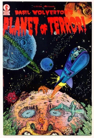 BASIL WOLVERTON's PLANET OF TERROR #1 Dark Horse Comics 1987