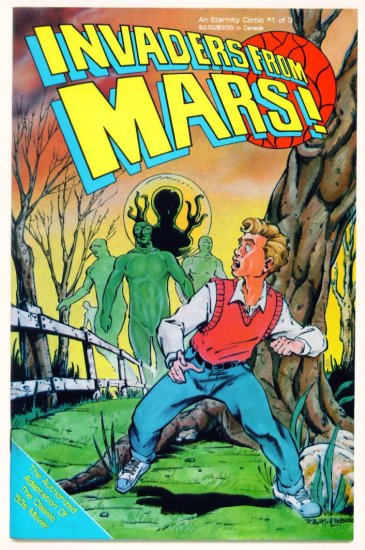 INVADERS FROM MARS #1 Eternity Comics 1990
