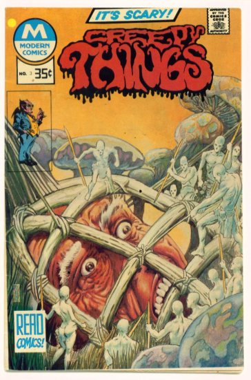 CREEPY THINGS #3 Modern Comics 1977