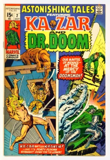 ASTONISHING TALES #2 Marvel Comics 1970 Doctor Doom