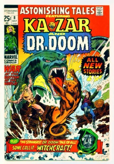 ASTONISHING TALES #8 Marvel Comics 1971 Dr. Doom GIANT