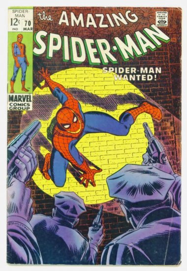 AMAZING SPIDER-MAN #70 Marvel Comics 1969