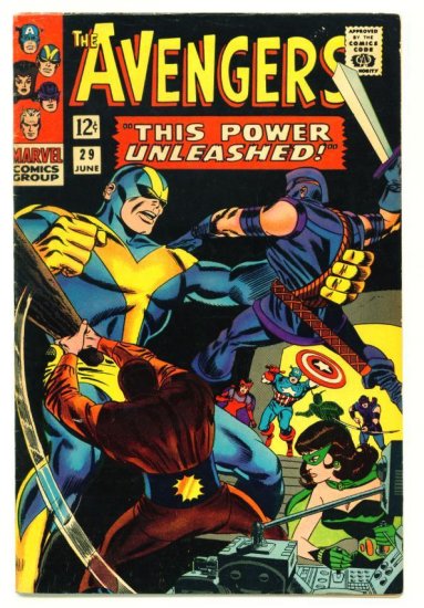 The AVENGERS #29 Marvel Comics 1966