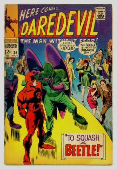 DAREDEVIL #34 Marvel Comics 1967