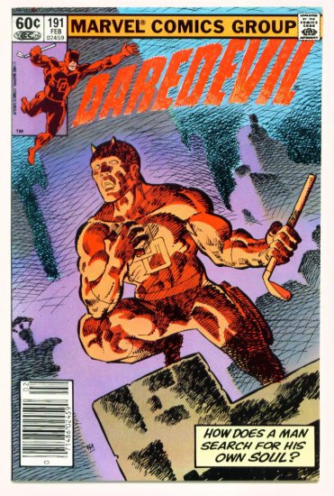 DAREDEVIL #191 Marvel Comics 1983 Frank Miller