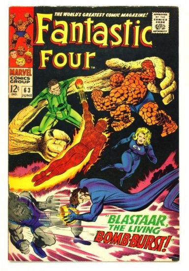 FANTASTIC FOUR #63 Marvel Comics 1967 Sandman