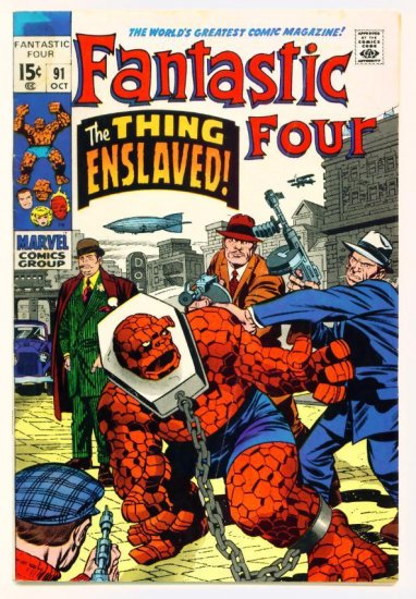 FANTASTIC FOUR #91 Marvel Comics 1969