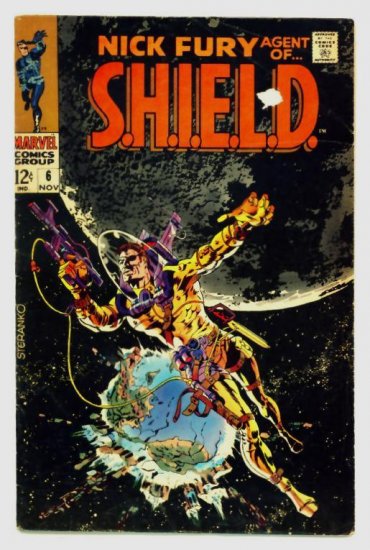 NICK FURY Agent of SHIELD #6 Marvel Comics 1968