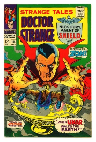 STRANGE TALES #156 Marvel Comics 1967 Steranko