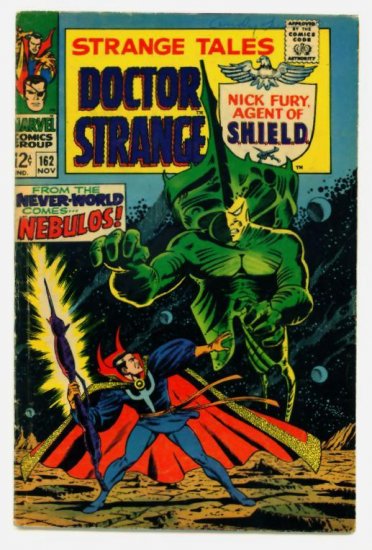 STRANGE TALES #162 Marvel Comics 1967 Steranko