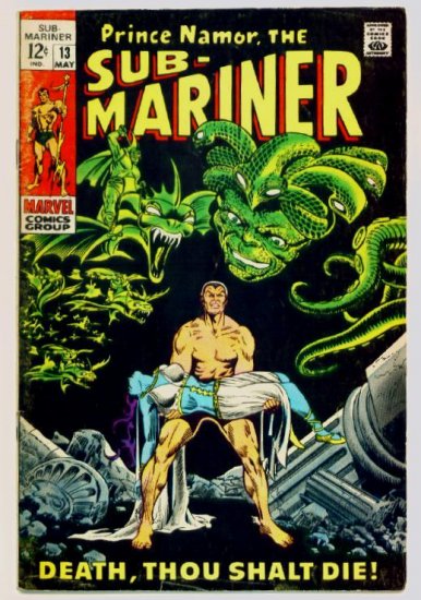 SUB-MARINER #13 Marvel Comics 1969